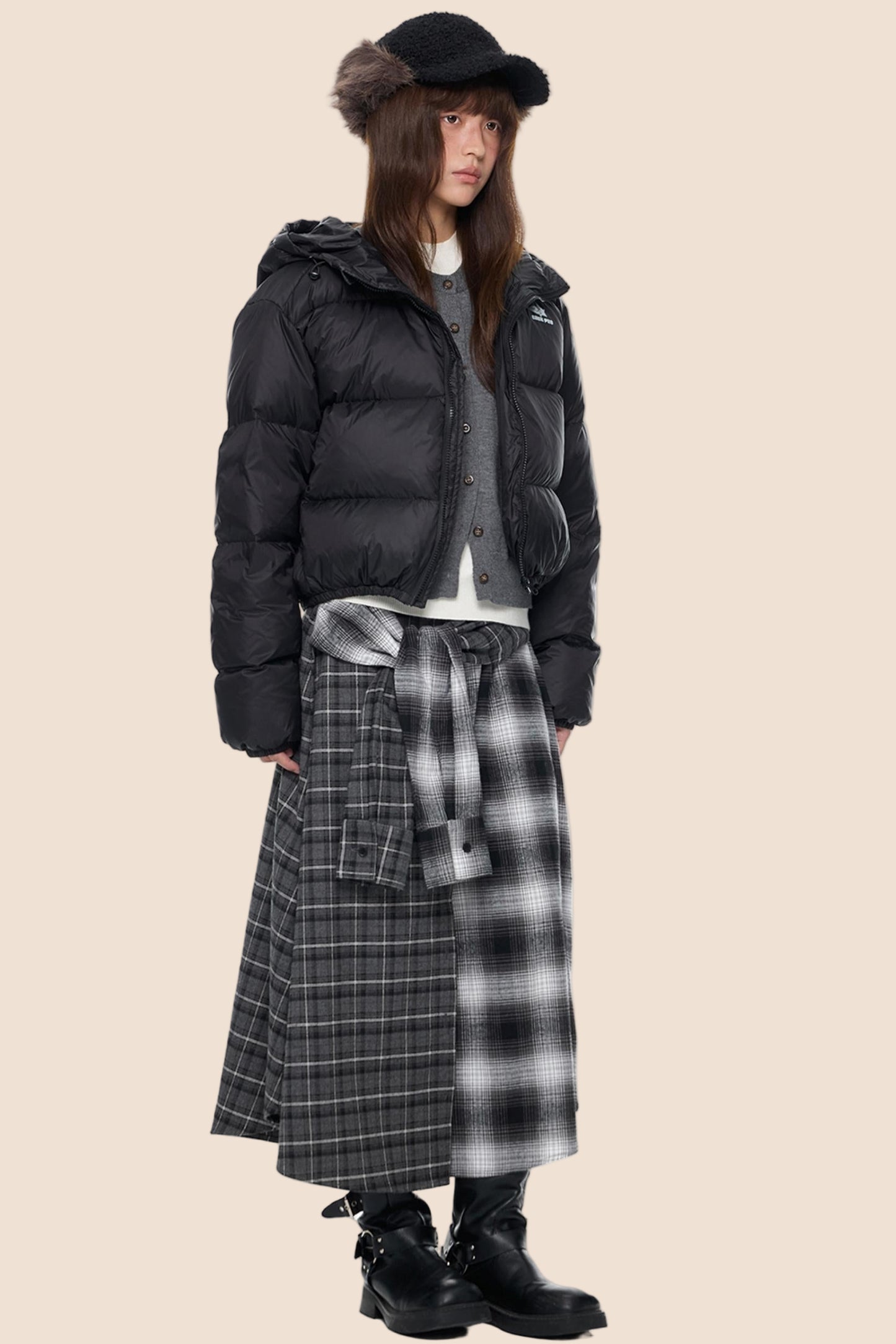 Winter Stand-Up Duck Down Jacket