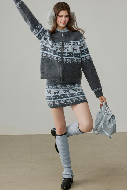 Isle Knitted Sweater Set-Up