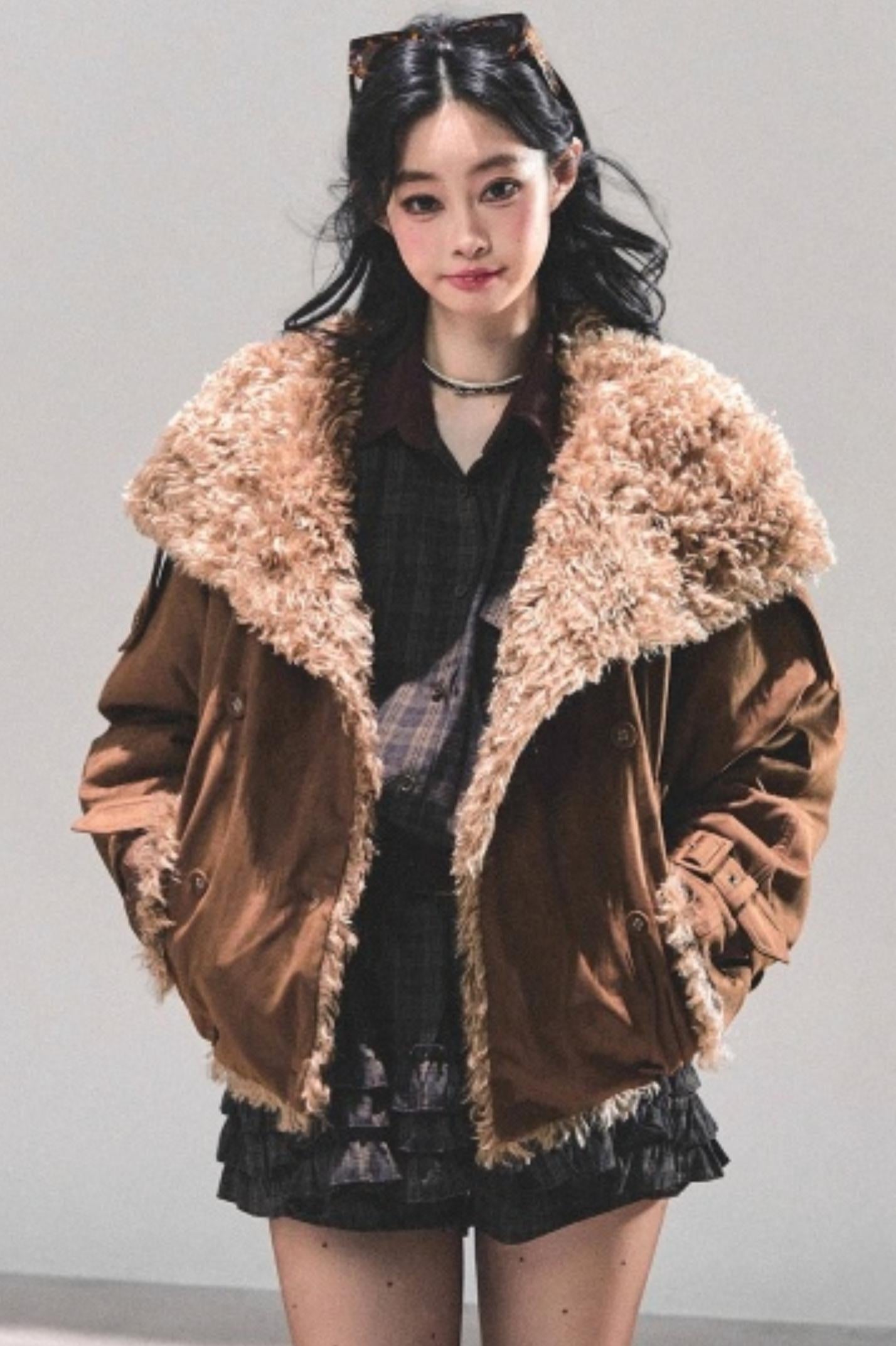 Sunset Trajectory Plaid Dress Set