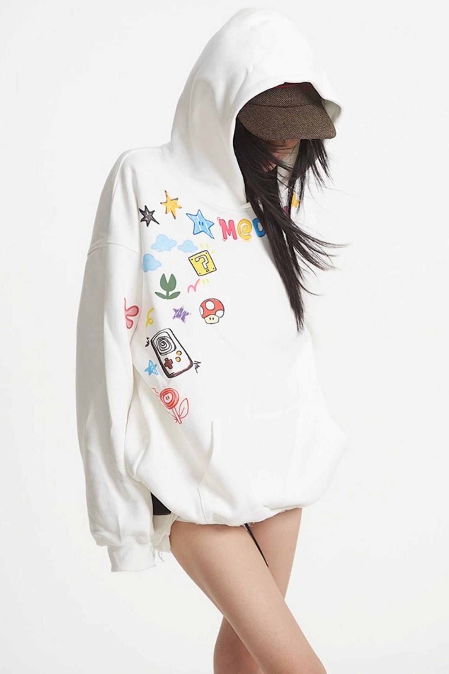 Vintage Hooded Sweatshirt