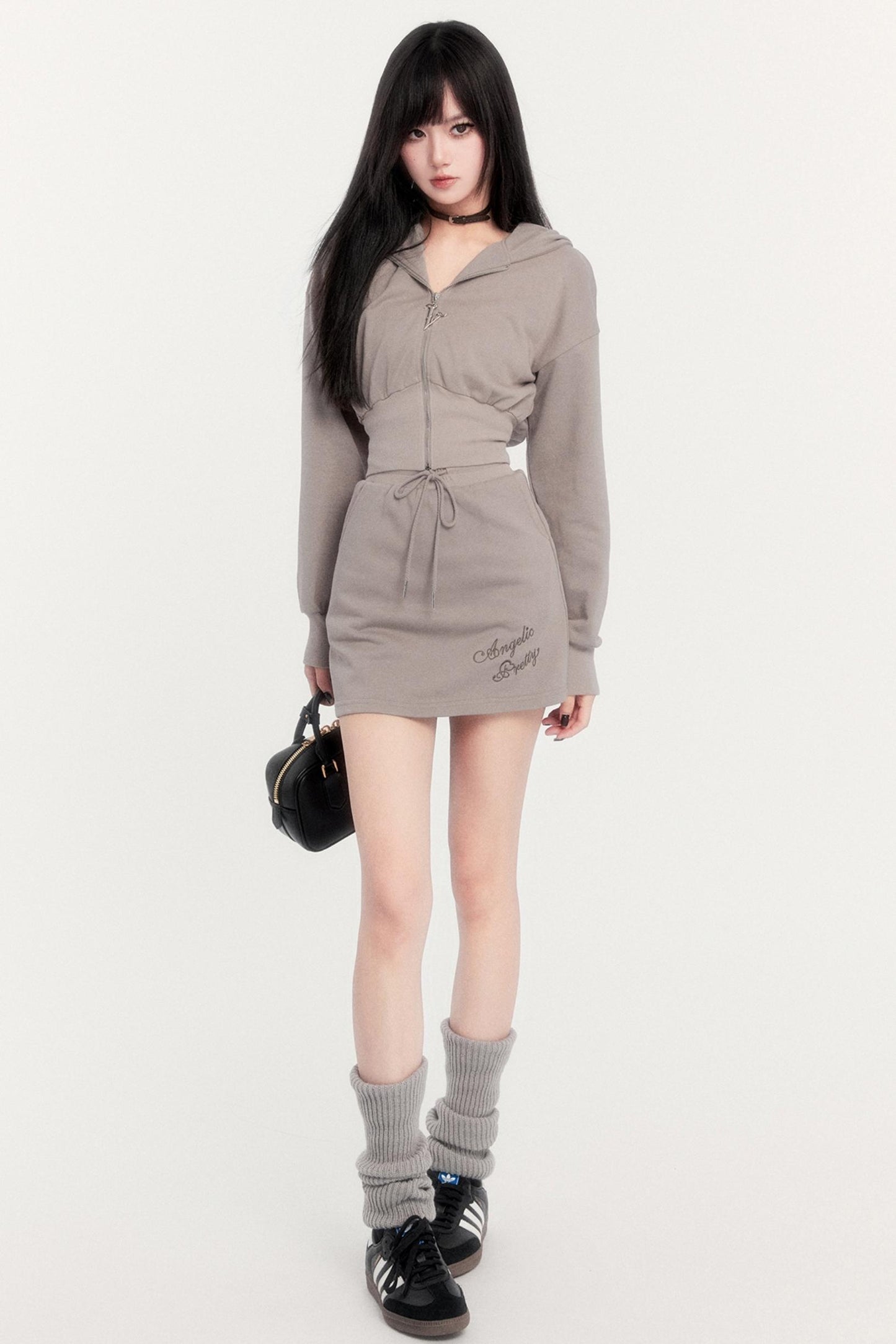 Sweet American Girl Two-Piece Skirt Set