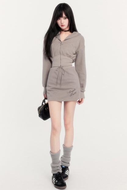 Sweet American Girl Two-Piece Skirt Set