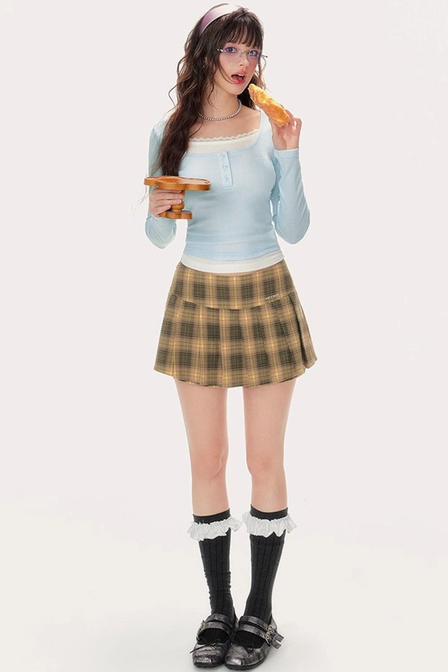 Pleated Elegant Skirt