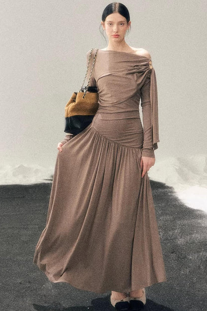 Ribbon Bodycon Winter Dress