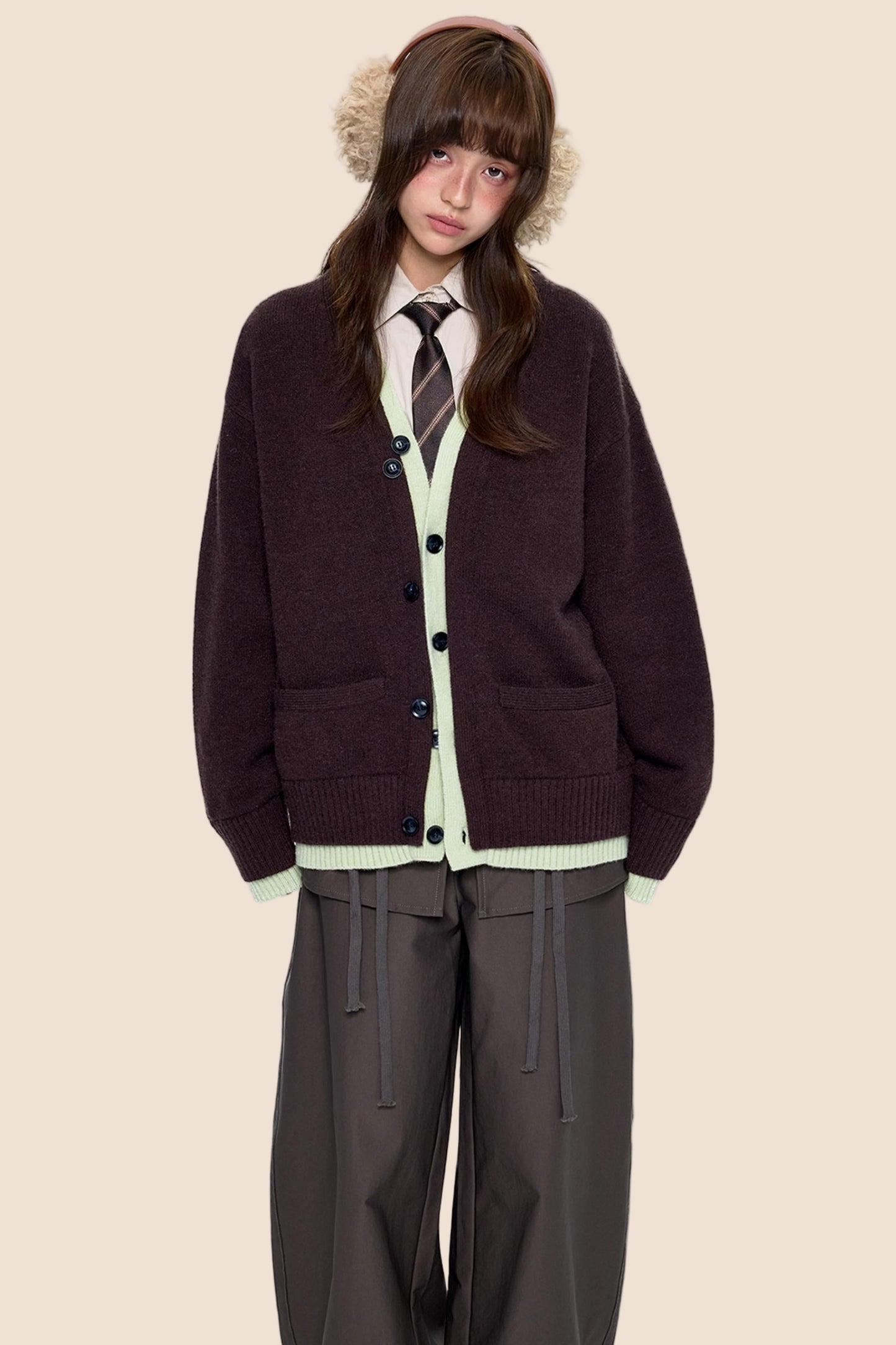 Vintage Knitted Cardigan