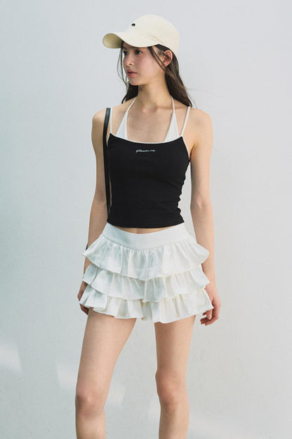 Elegant White Ballet Skirt
