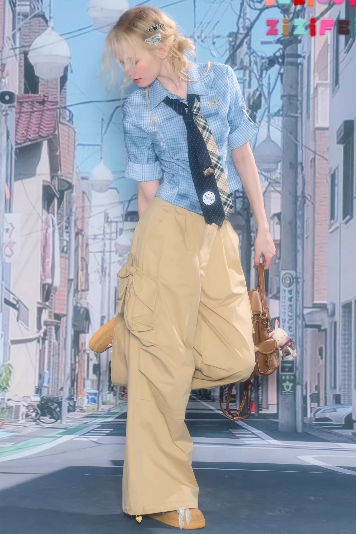 Summer Haze Gradient Blouse