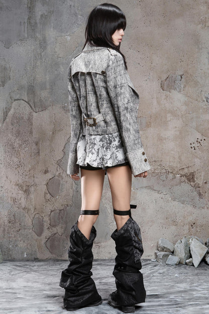 Vintage Printed Slim Jacket