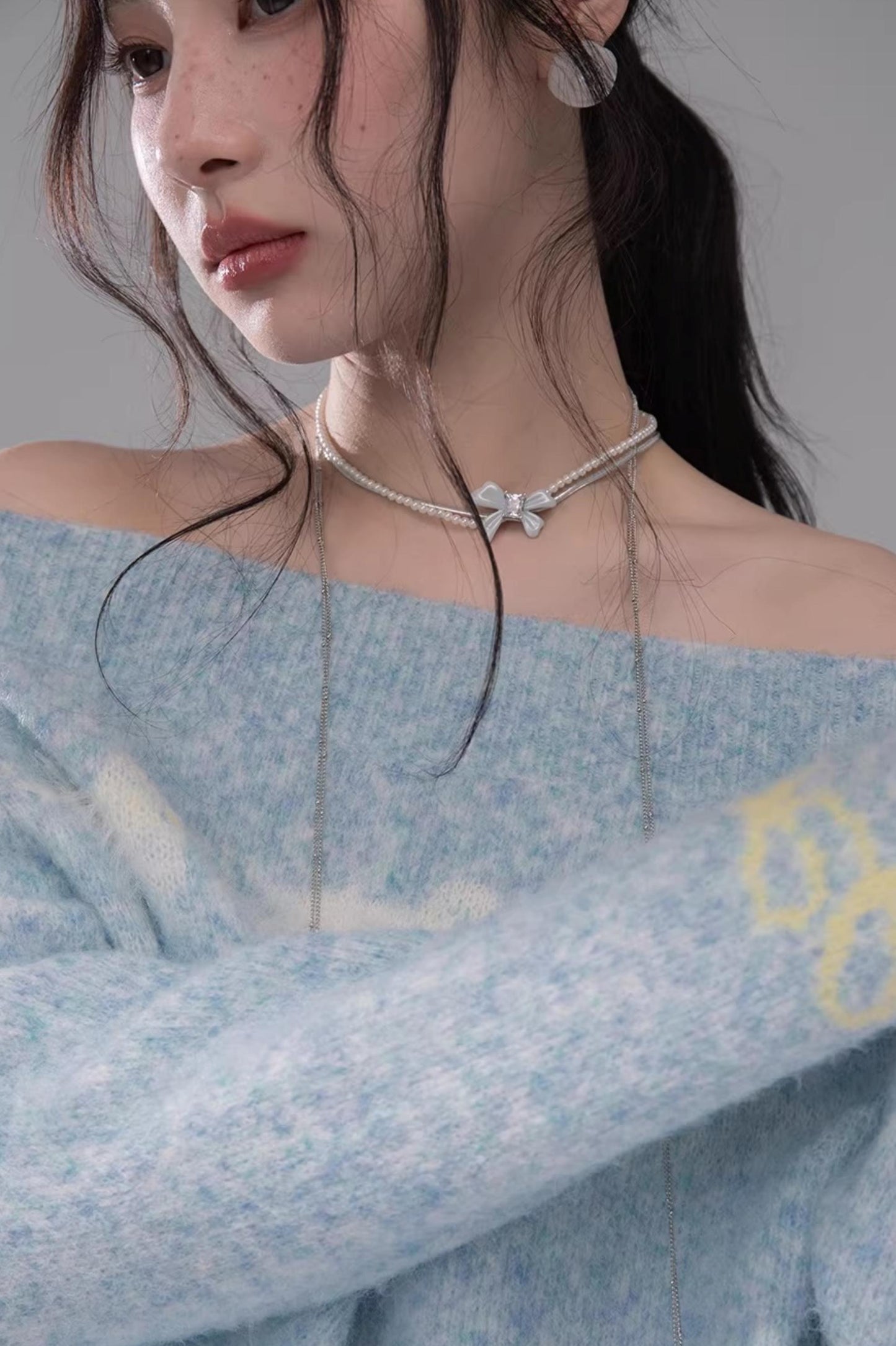 Soft Clouds Jacquard Sweater