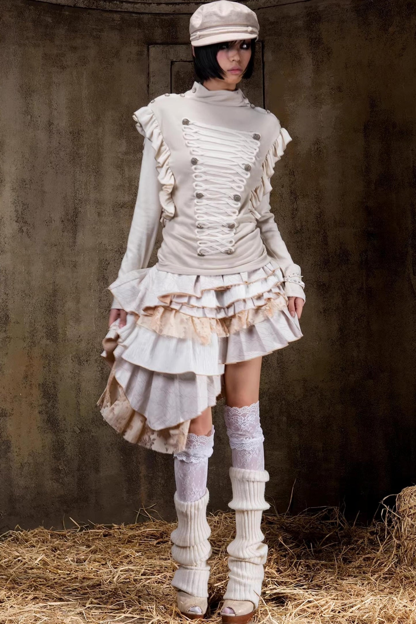 Palace Strick Slim Oberteil