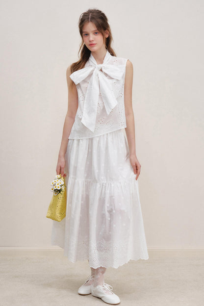 Romantic Bow Tie Vest