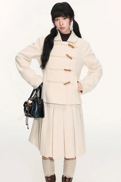 Nap Woolen A-Line Skirts