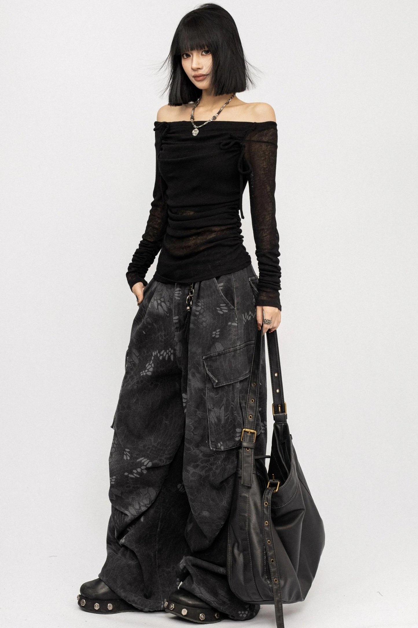 Autumn Retro Slanted Top