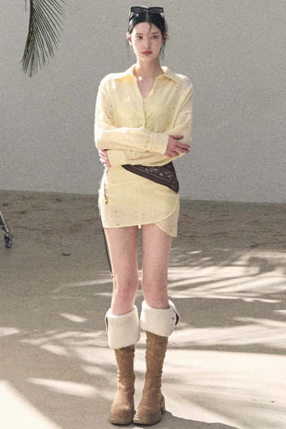 Jacquard Silk Dress Scarf Set