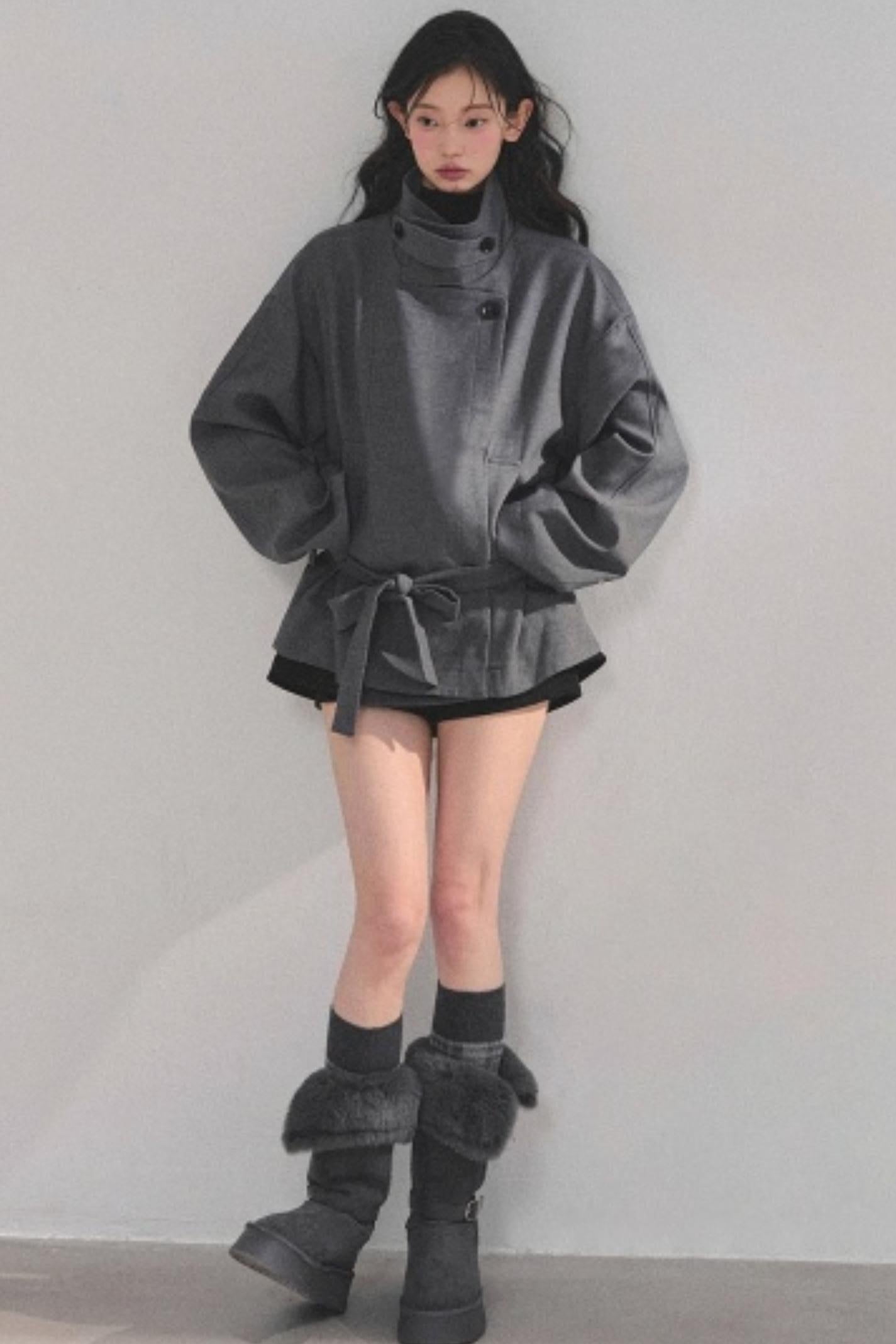 First Snow Turtleneck Coat