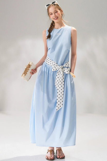 Polka Dot Floral Dress