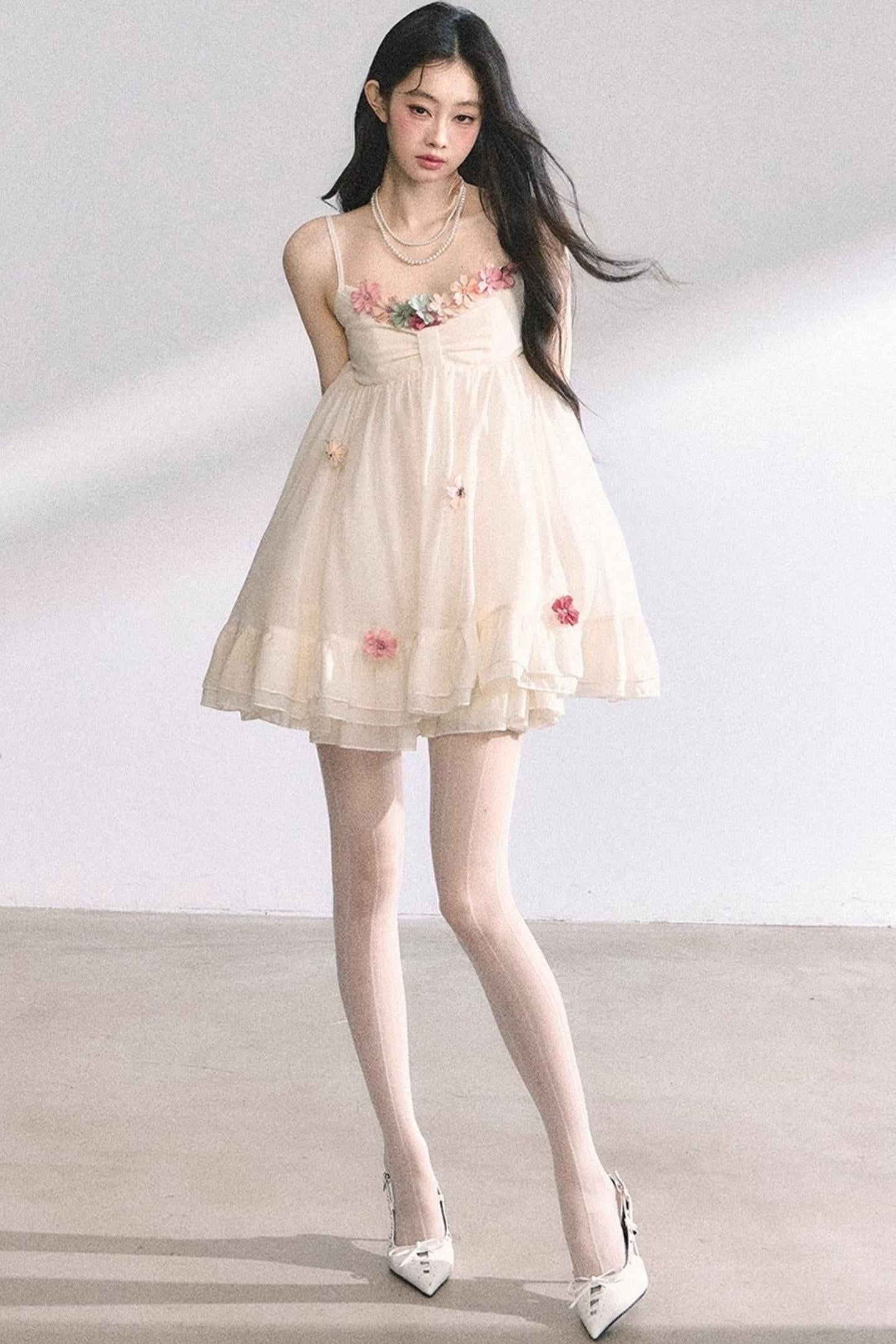 Floral Strap Resort Style Summer Dress