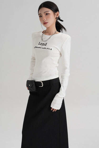 Crewneck Cotton Shirt