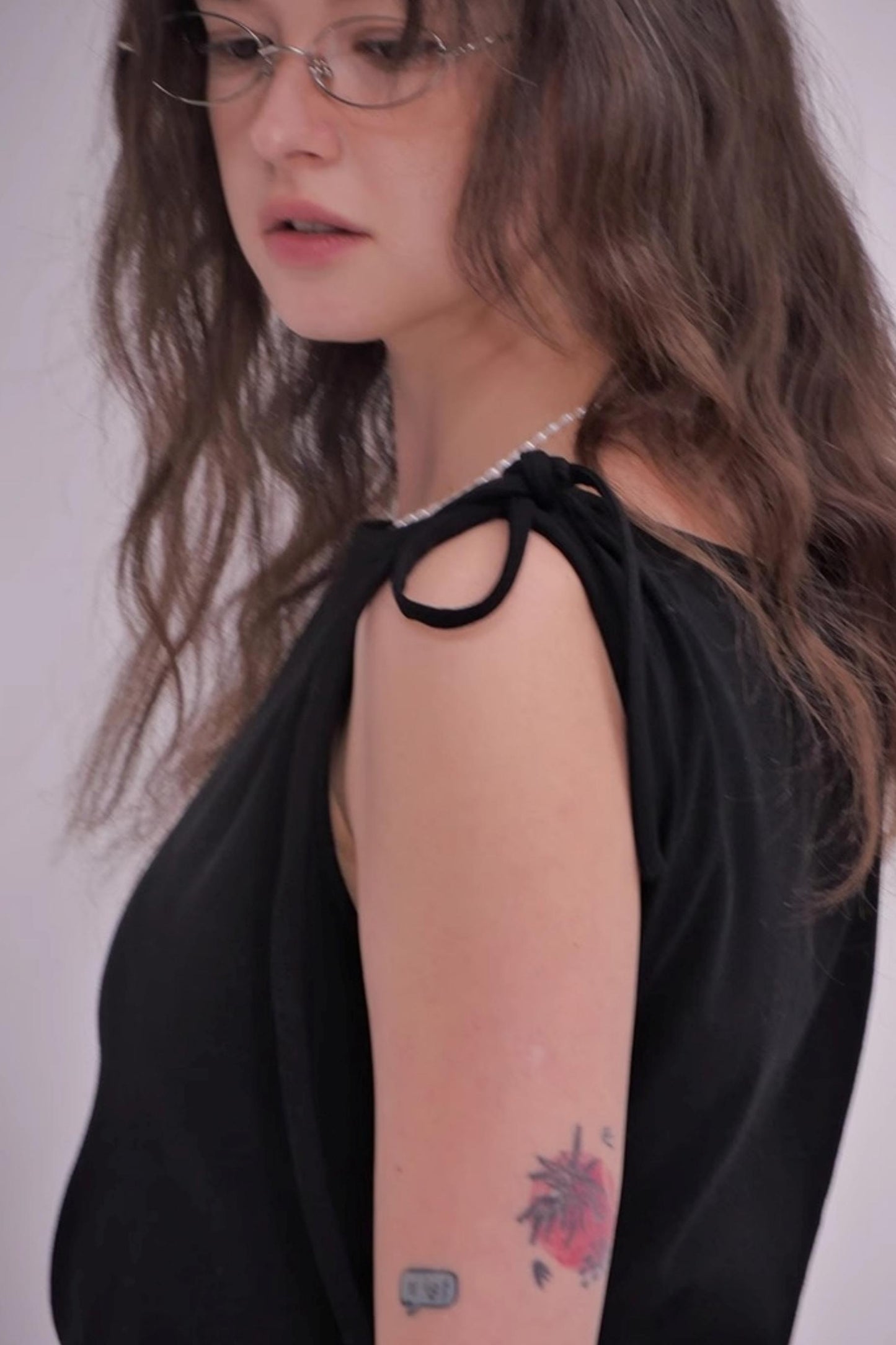 Asymmetric Knit Dress