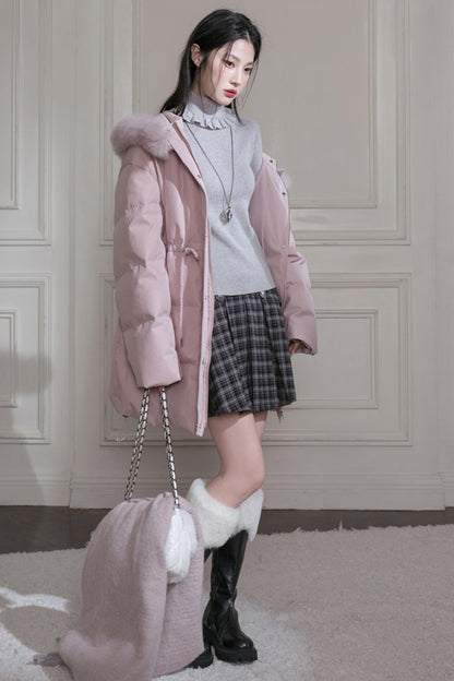 Mercerized Wool Ruffle Top