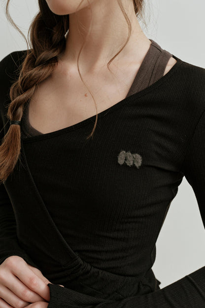 Ambient Strappy Knitwear Top