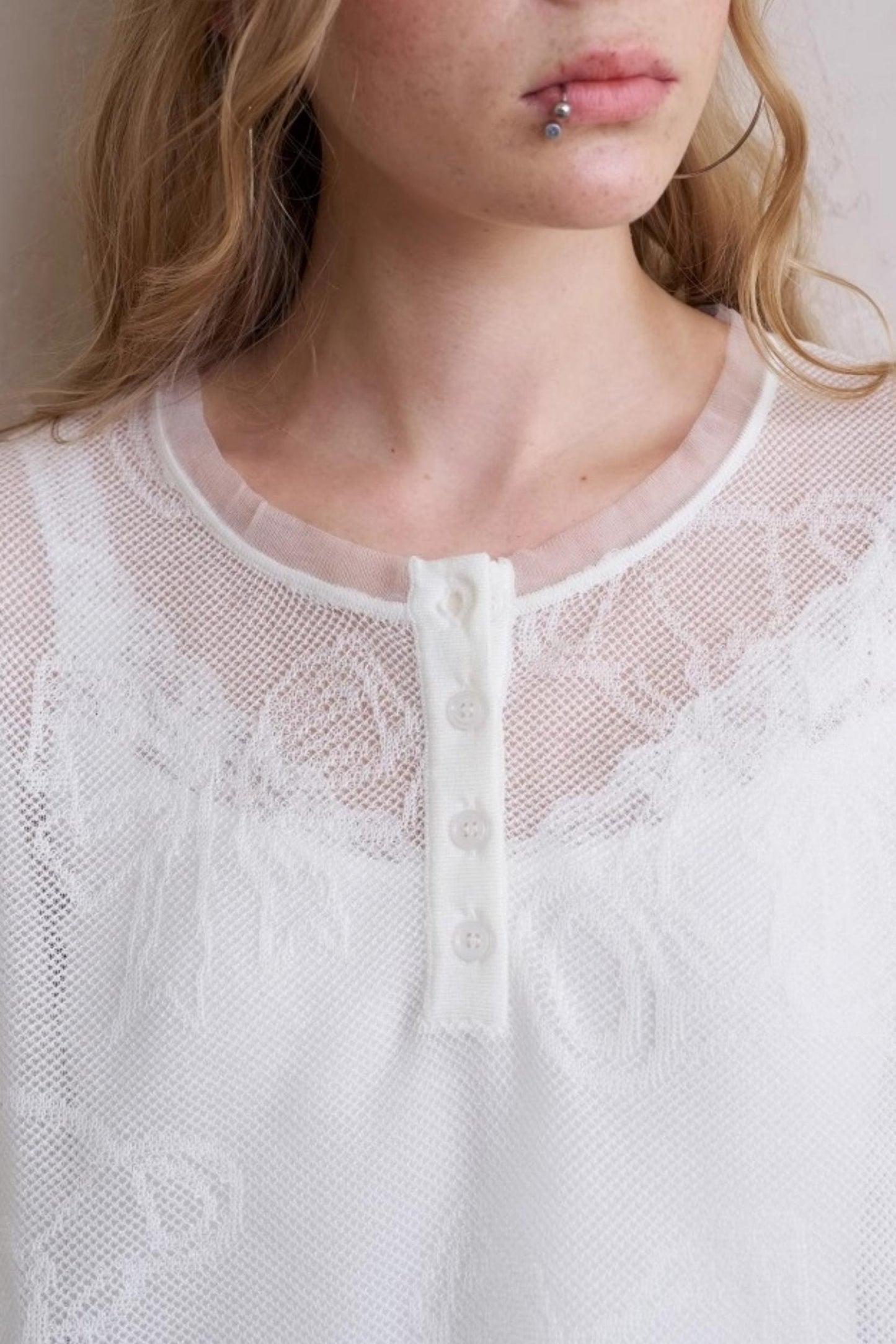 Summer Bear Knit Top