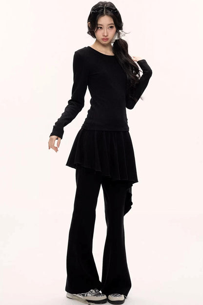 Strawberry Velvet Two-Piece Set-Up