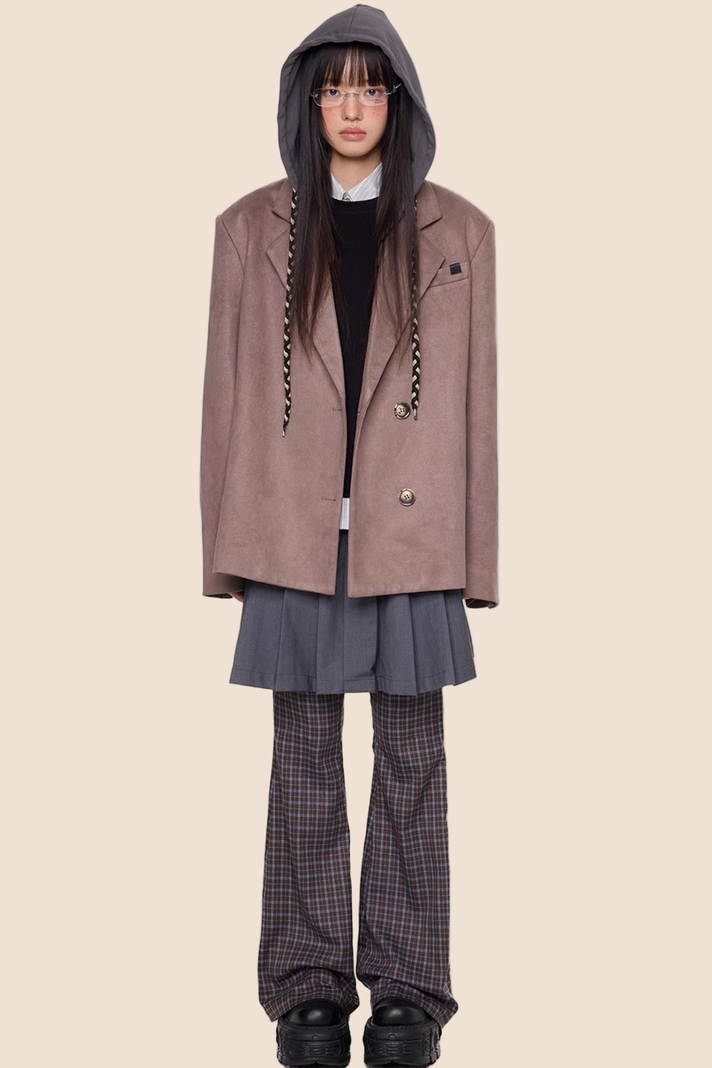 American Vintage Hooded Blazer