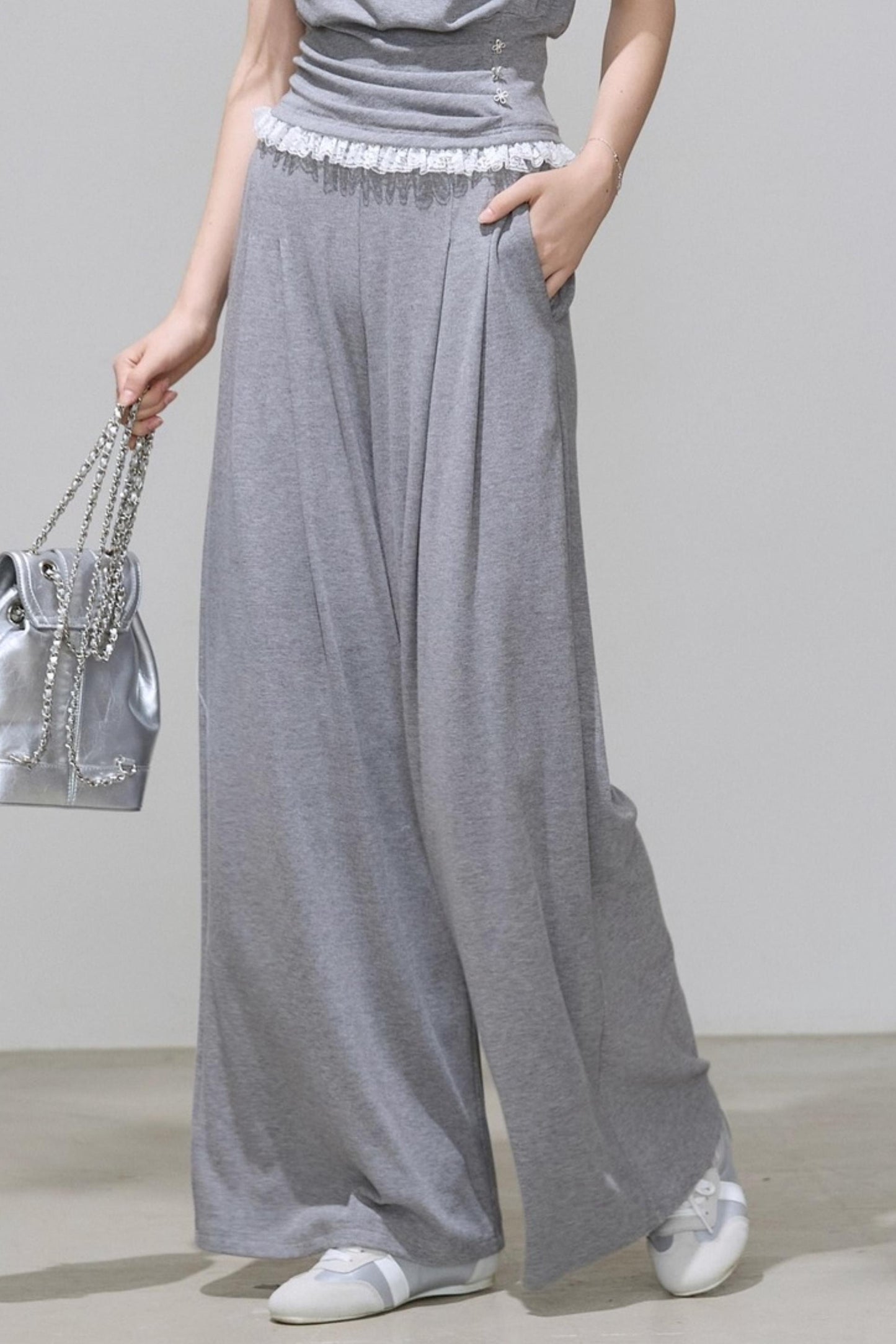 Summer Slant Shoulder Chic Set-Up