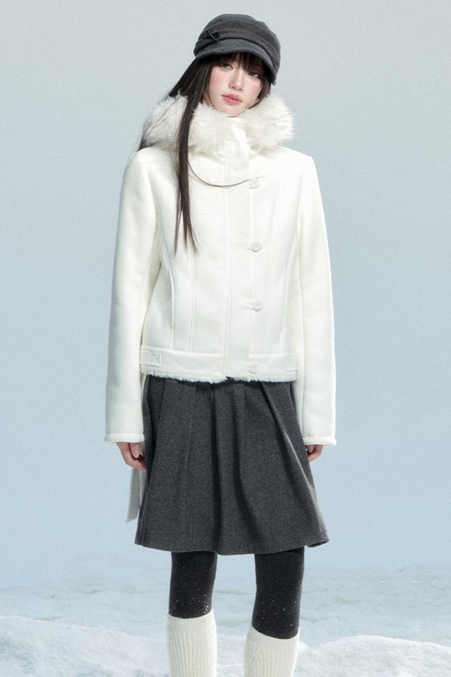 Winter Lace High Neck Top