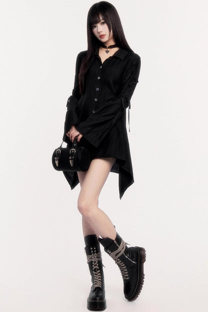 Romantic Halloween Flared Sleeve Shirt