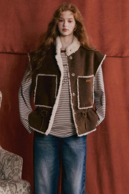 Reversible Embroidery Vest