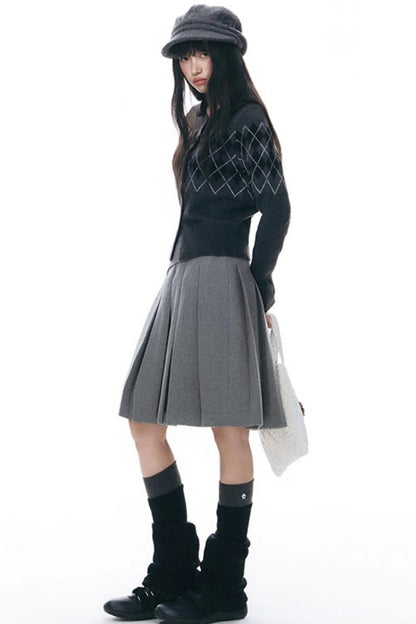 Mid-Leg Stacked Socks