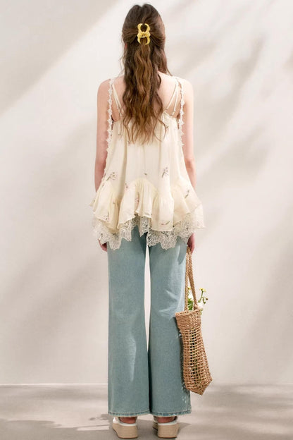 Silk Summer Camisole Set-Up