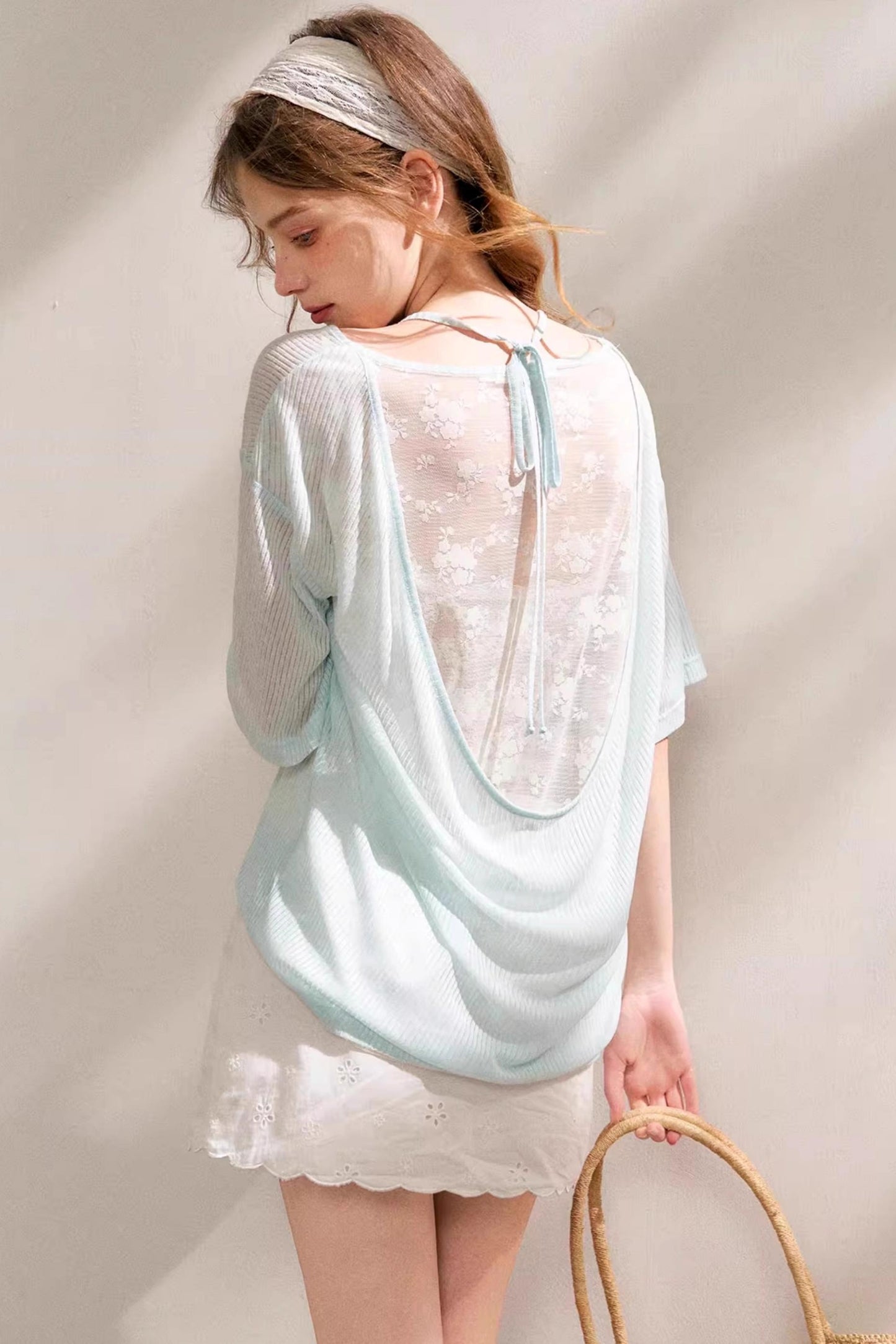 Summer Lace Swing Top