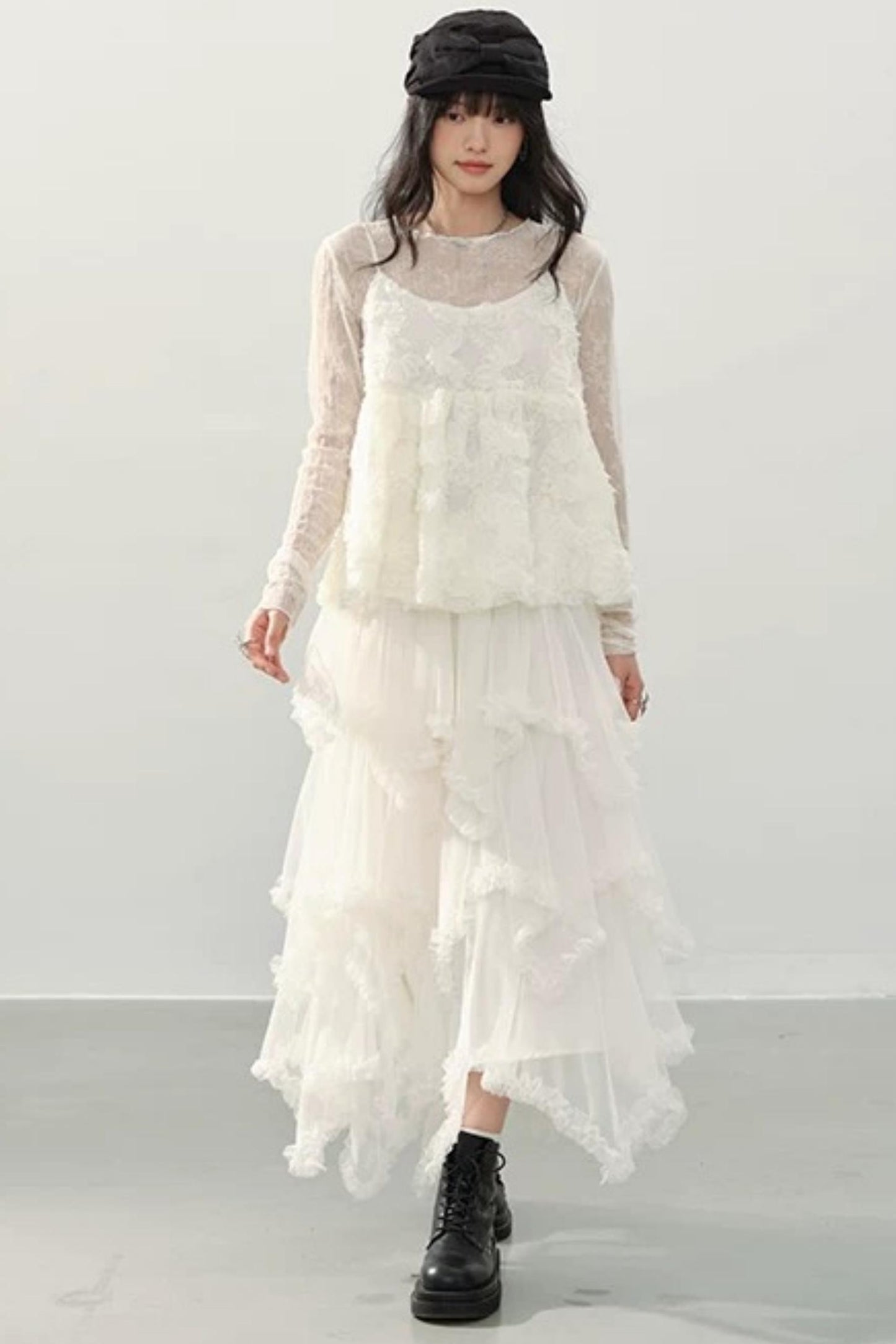 Moonlight Sheer Mesh Top