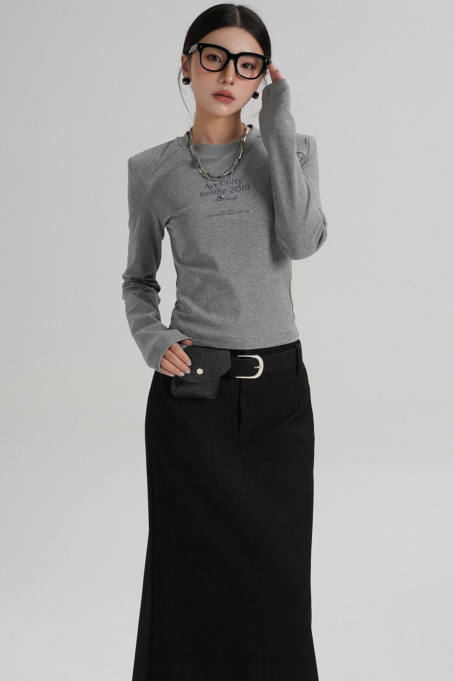 Letter Crew Neck T-Shirt