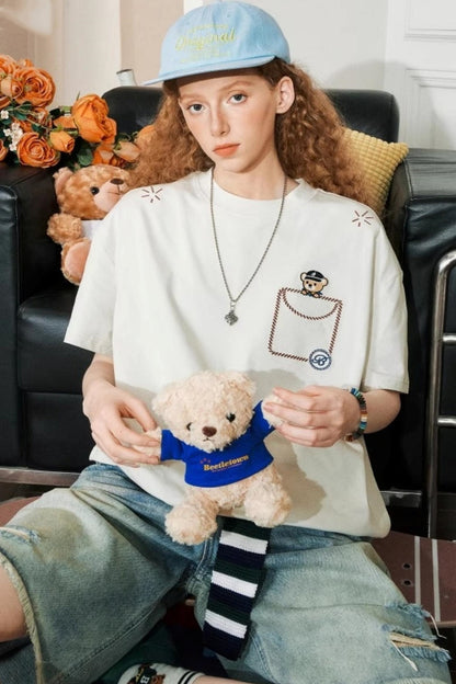 Beetle Embroidered Tee