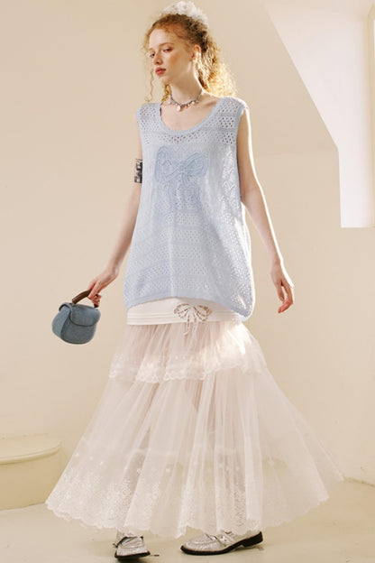 Chic Lace Half Skirt