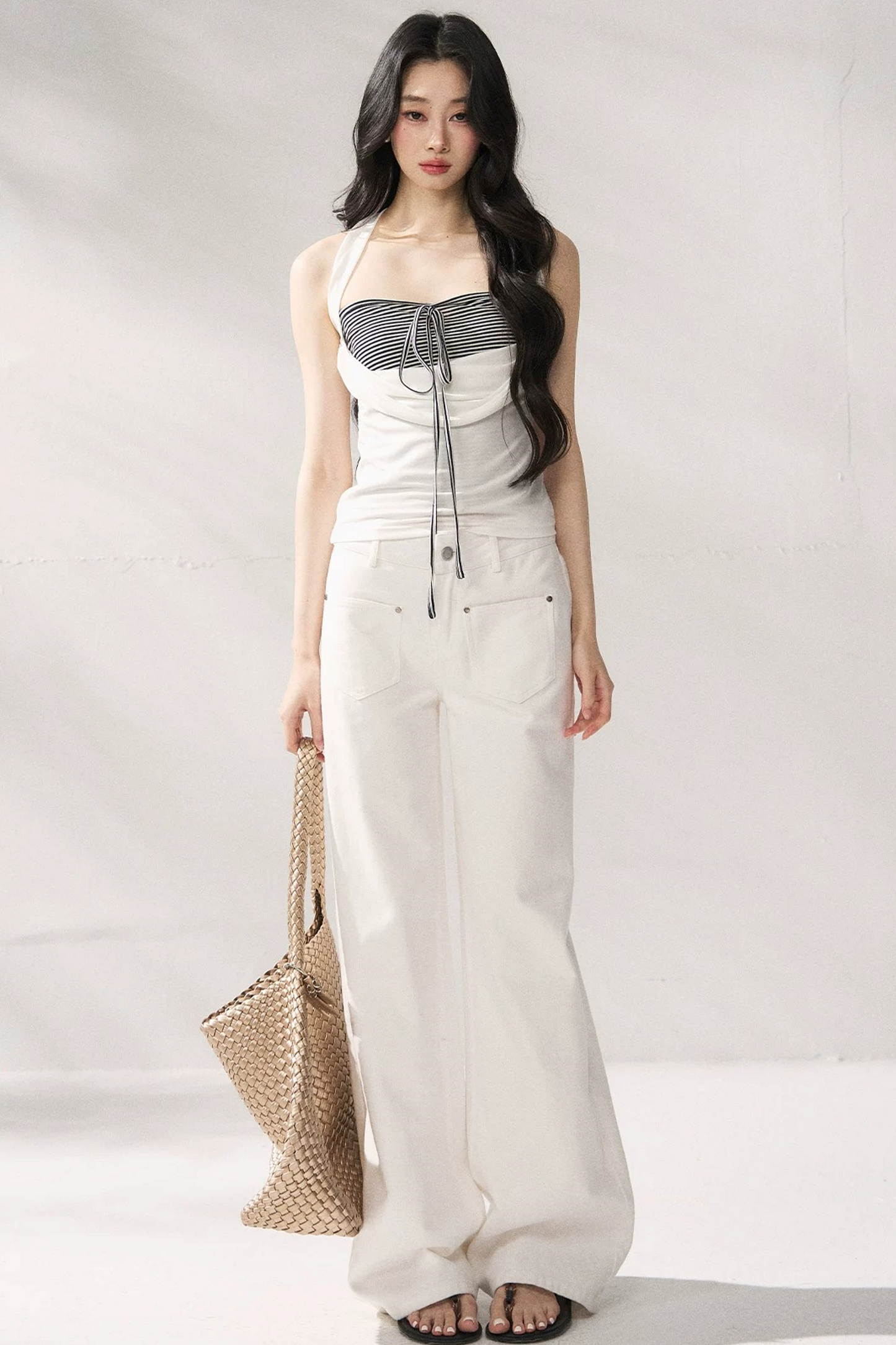 Elegant Slimming Wide-Leg Pants