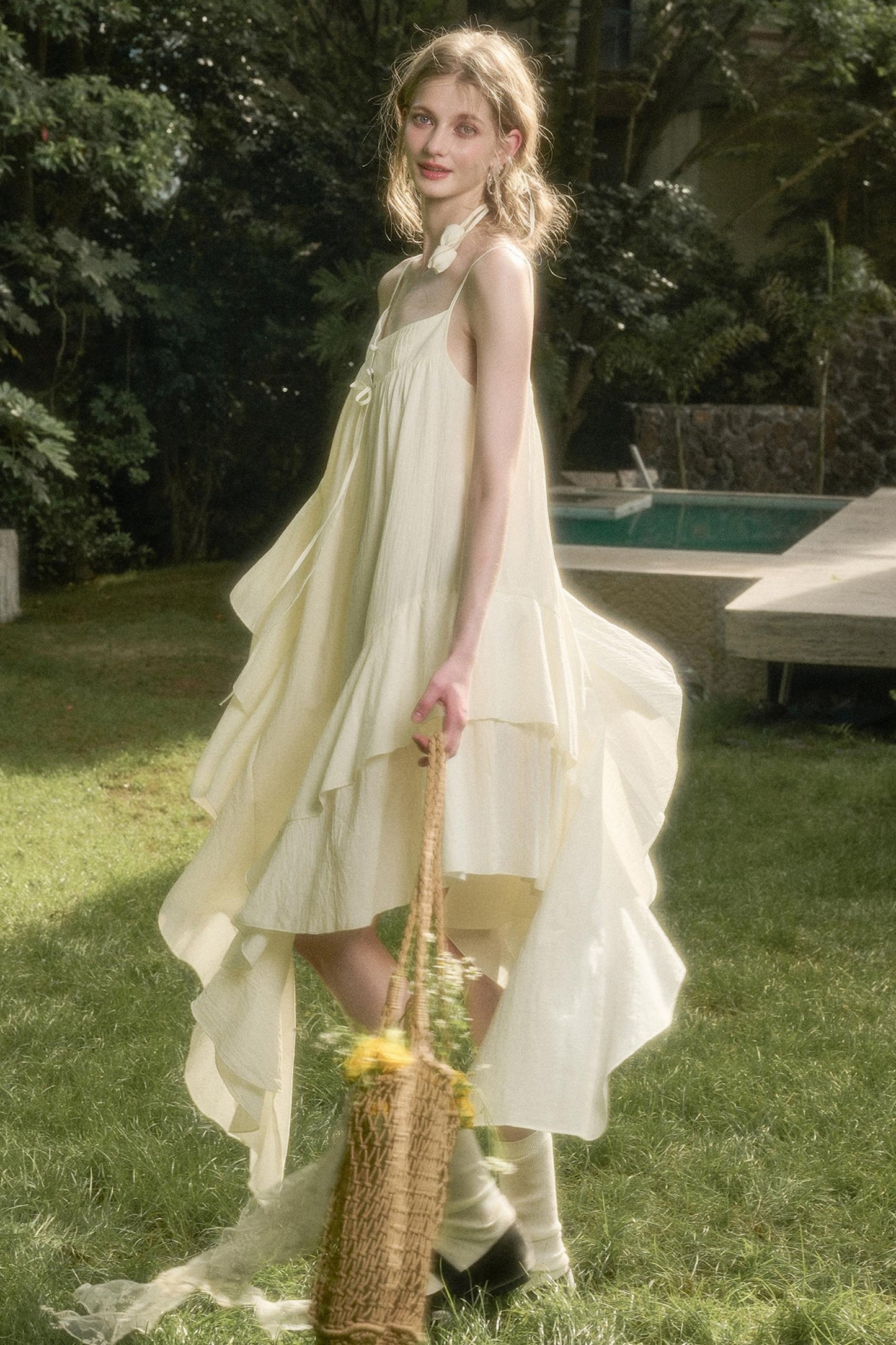 Galaxy Cotton Sundress