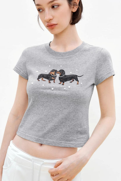 Pearl Dachshund T-shirt