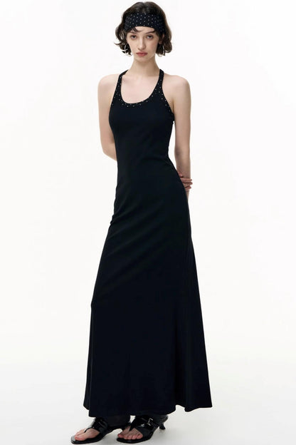 Autumn Striped Camisole Dress