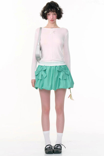 Elegant High Waist Skirt