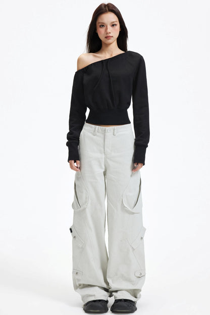 Versatile Casual Wide-Leg Pants