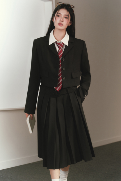 Short Blazer Workwear Jacket