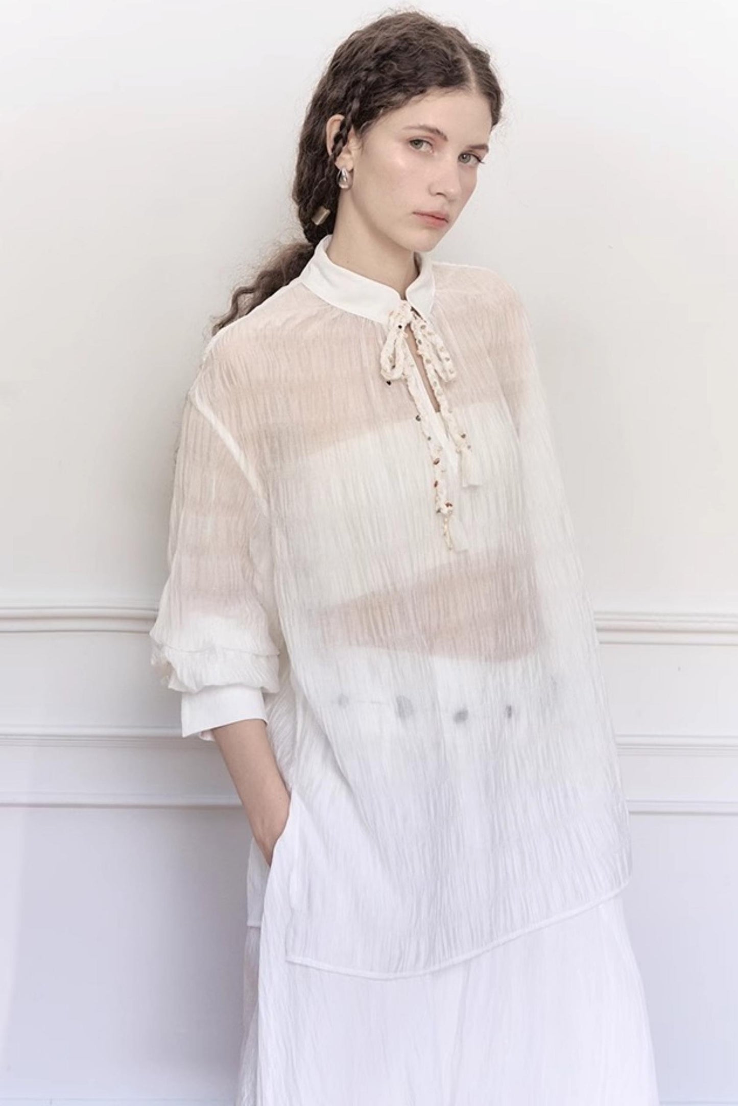 Luminous Tencel Blouse