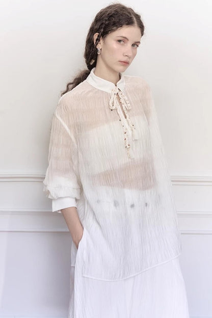 Luminous Tencel Blouse