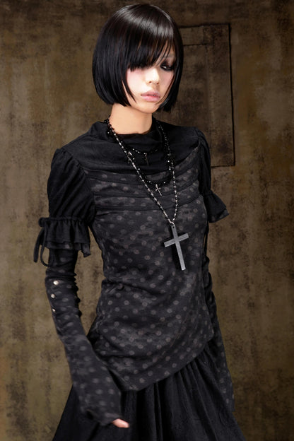 Gestricktes Oberteil im Palast-Stil