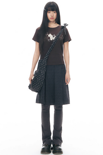 Original Pleated Workwear Skirt